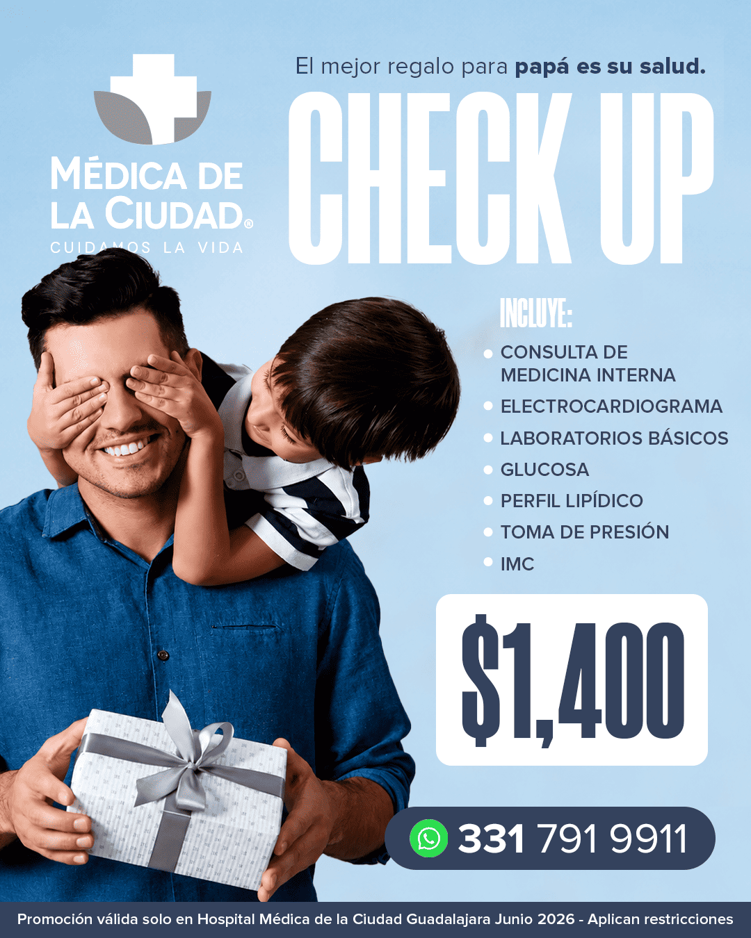 checkup dia del padre gdl